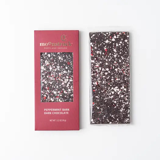 Peppermint Bark Dark Chocolate Bar