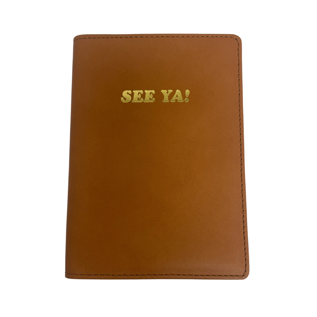 Tommy Leather Passport Cover