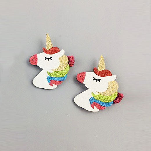 Glitter Hair Clips