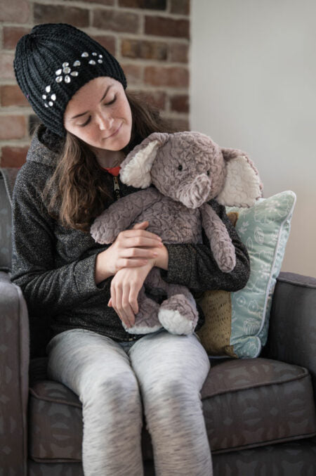 Grey Putty Elephant - Large