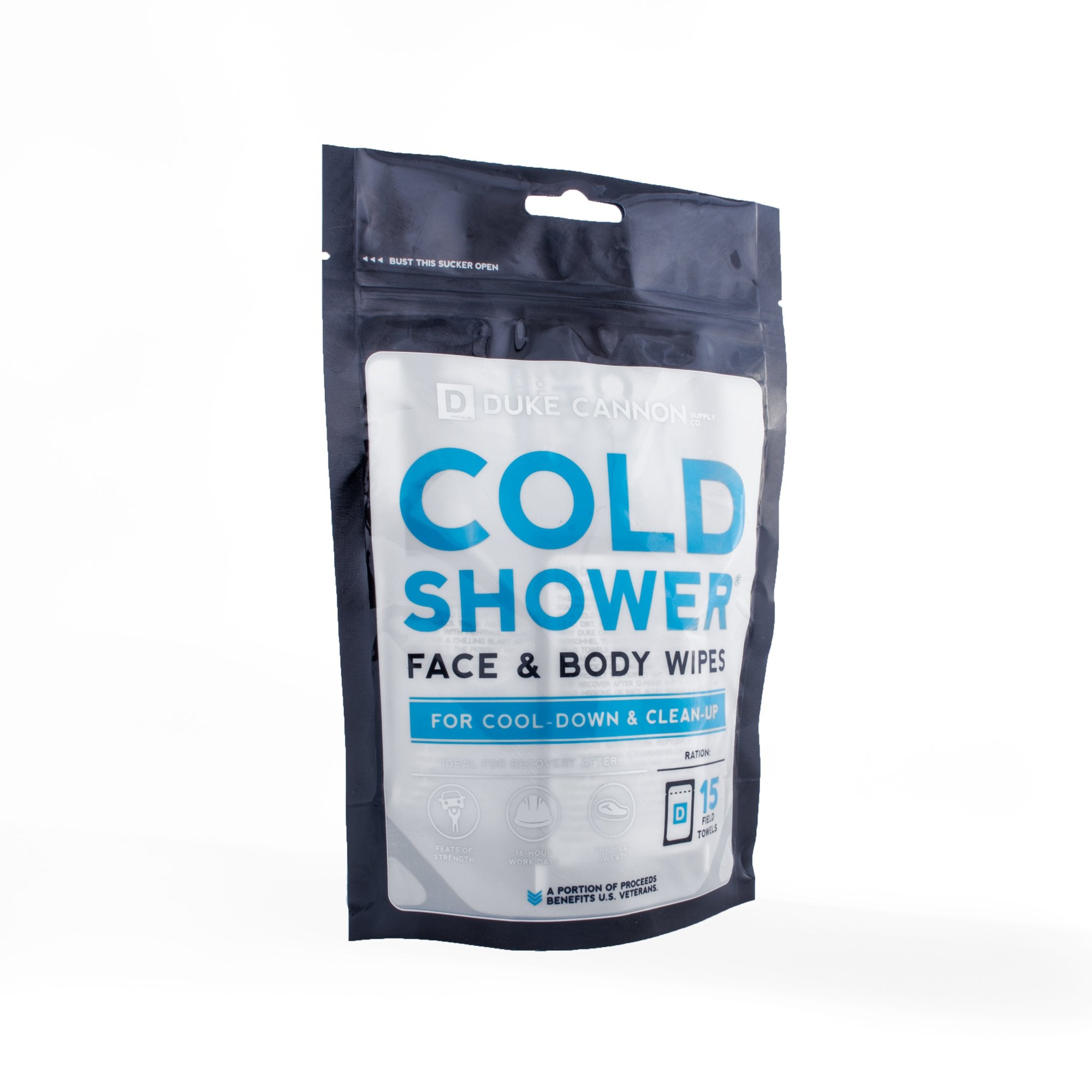 Cold Shower Cooling Field Towels - 15 pack