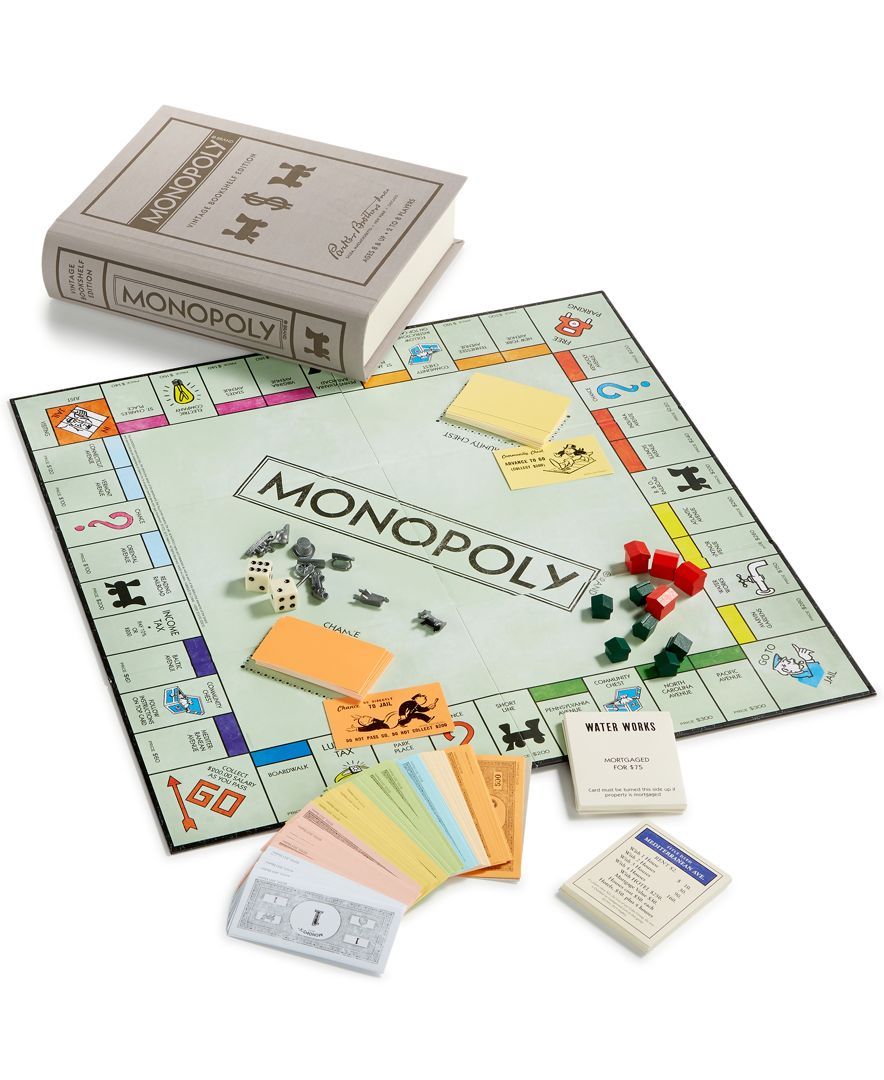 Monopoly Vintage Bookshelf Edition