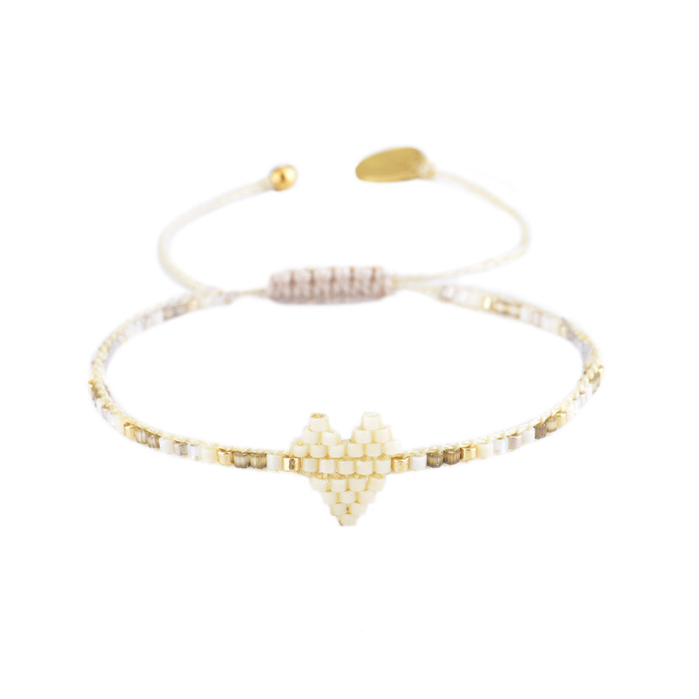 single heart braclet
