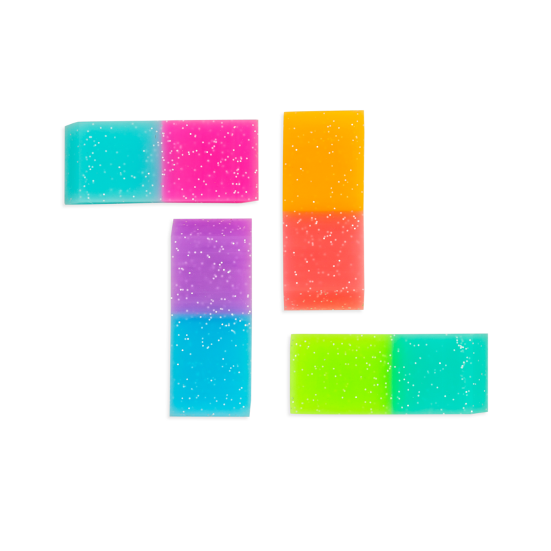 Oh My Glitter! Jumbo Erasers