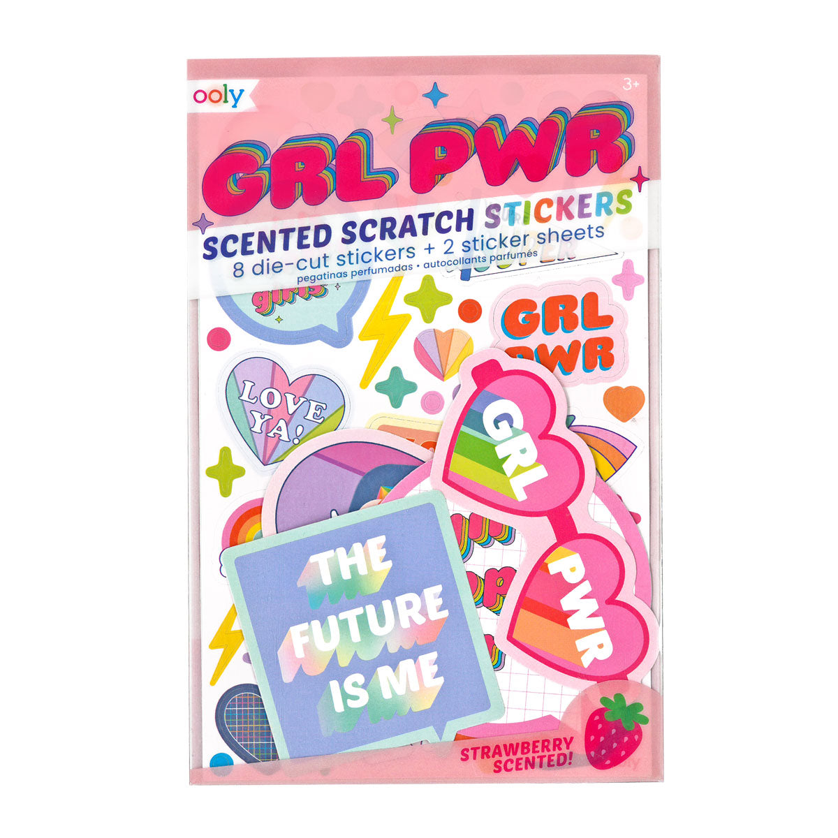 Grl Pwr Scented Stickers