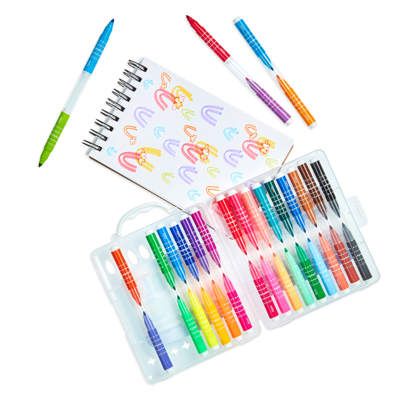 Double Up! 2-in-1 Mini Markers