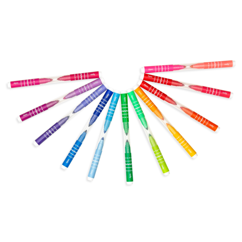 Double Up! 2-in-1 Mini Markers