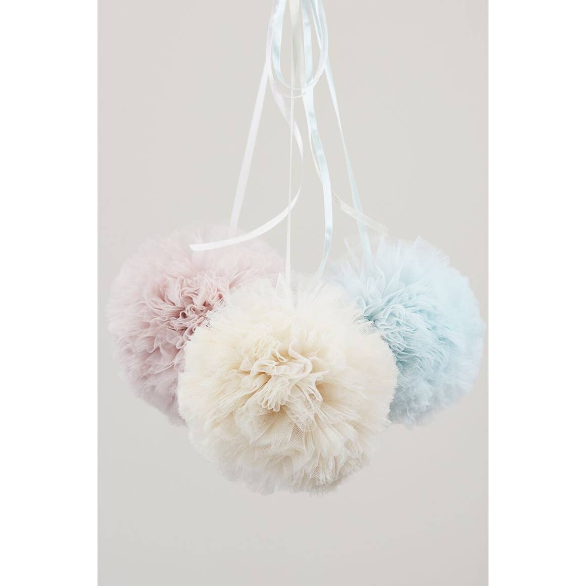 Cotton Candy Pom Poms - Small