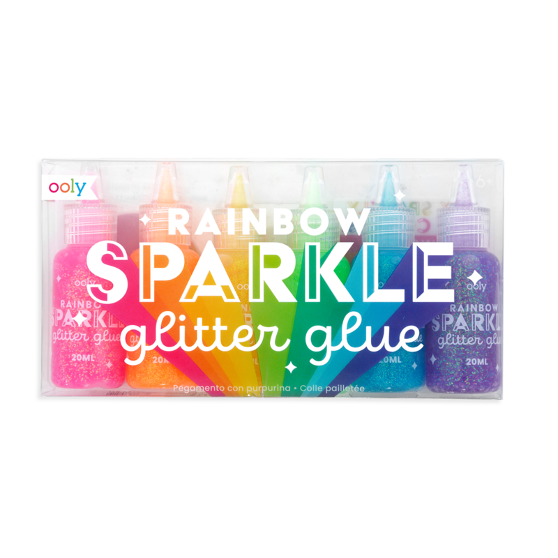 Rainbow Sparkle Glitter Glue