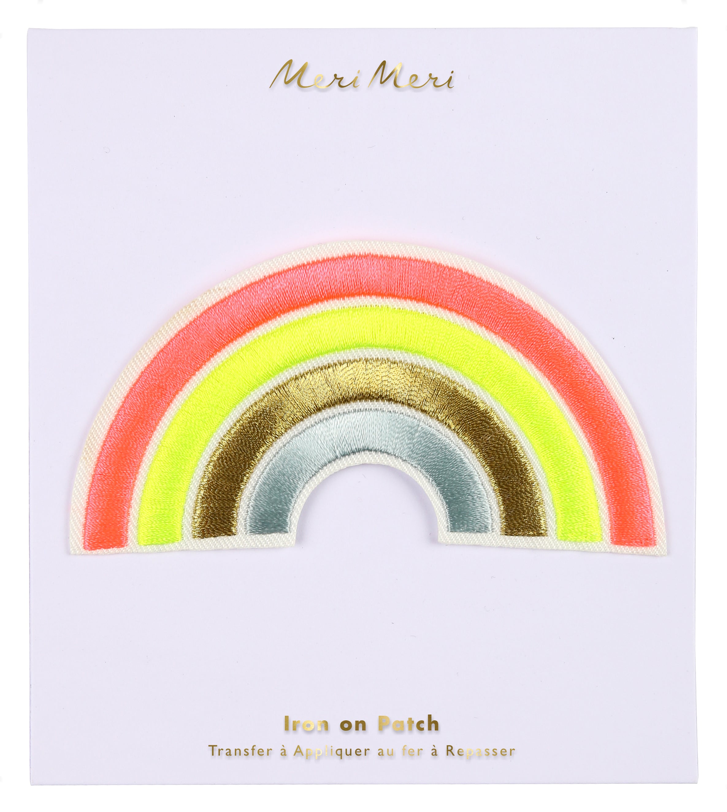 Iron On Rainbow Letters and Patches