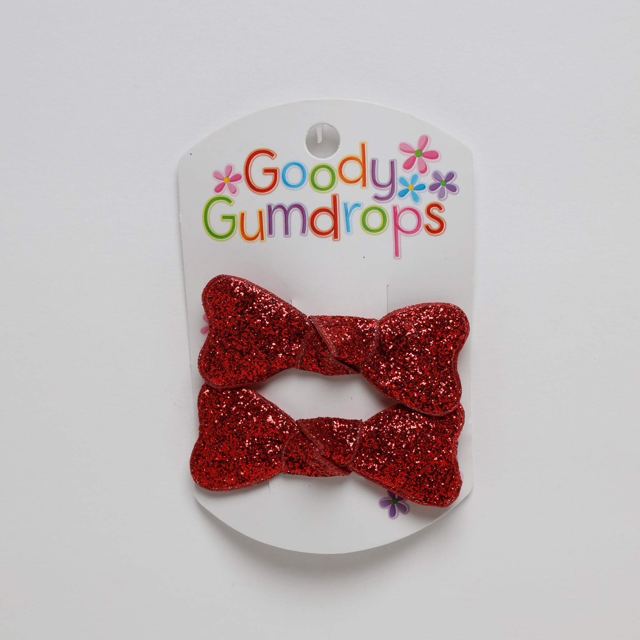 Glitter Bow Snaps