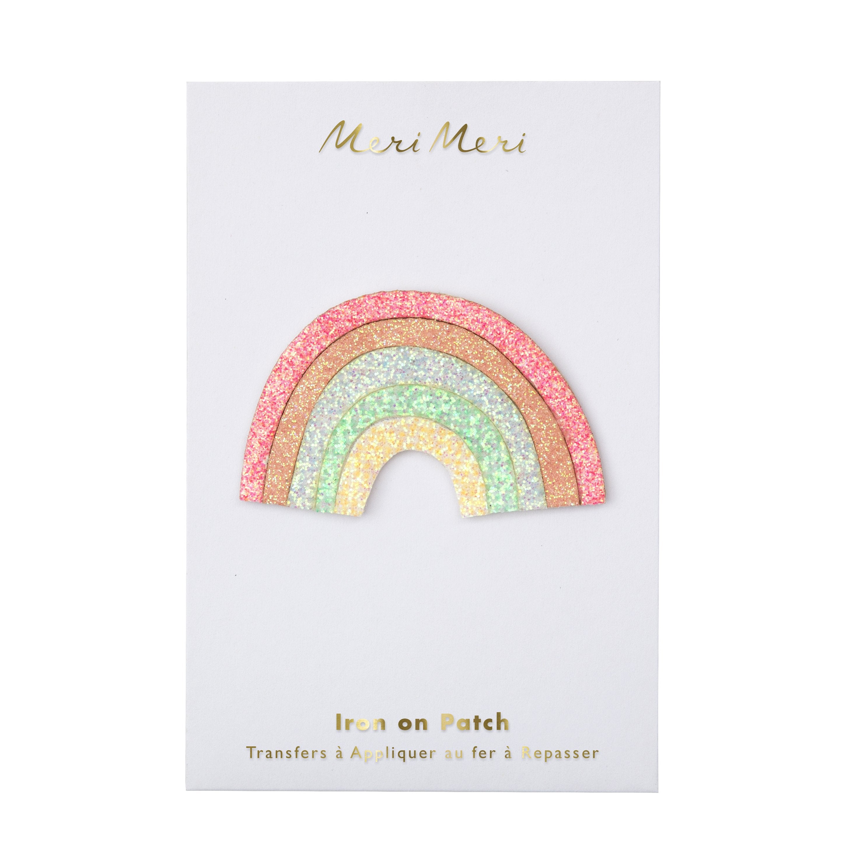 Iron On Rainbow Letters and Patches