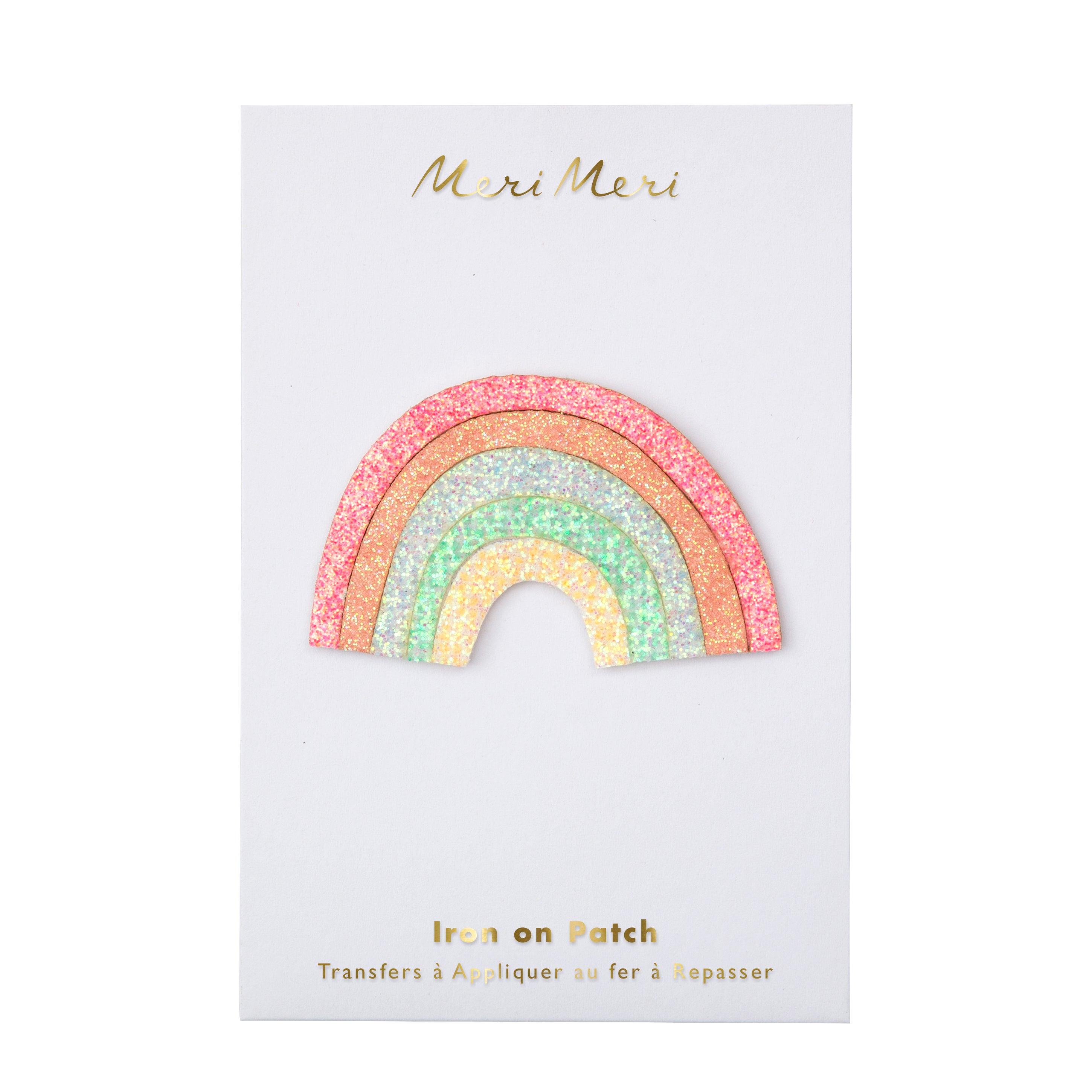 Iron On Rainbow Letters and Patches