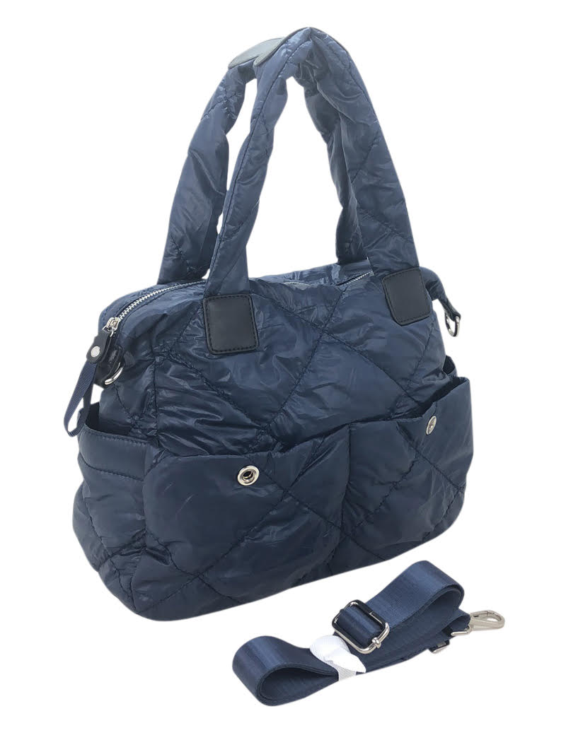Quilted Nylon Tote