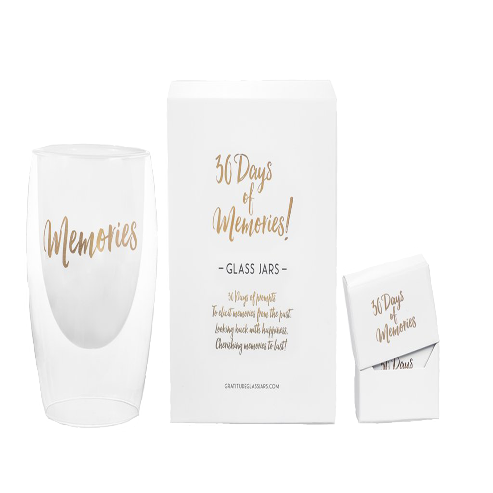 30 Days of Memories Glass Jar
