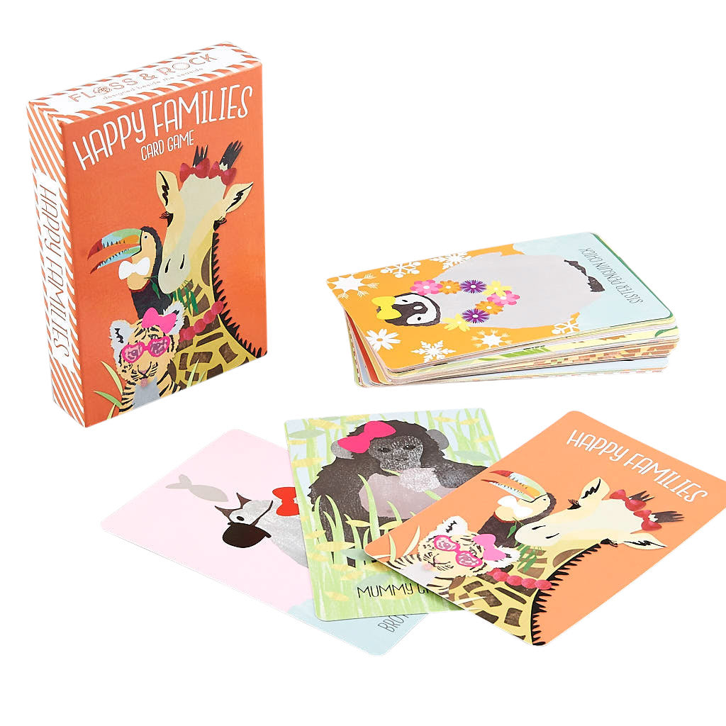 Happy Families Card Game