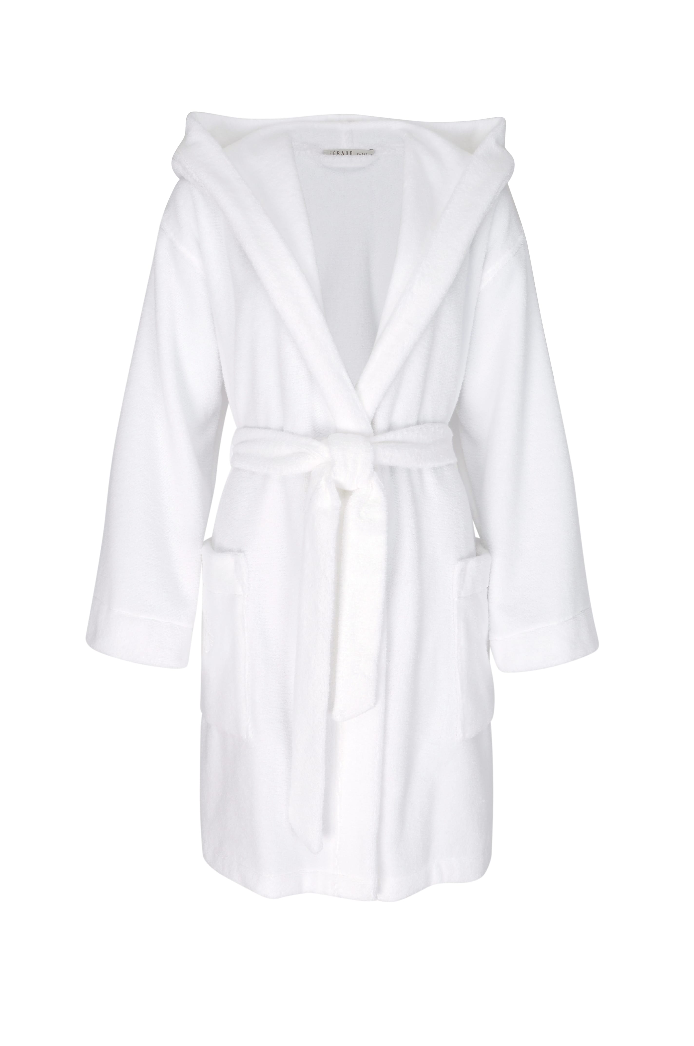 Hooded Wrap Robe