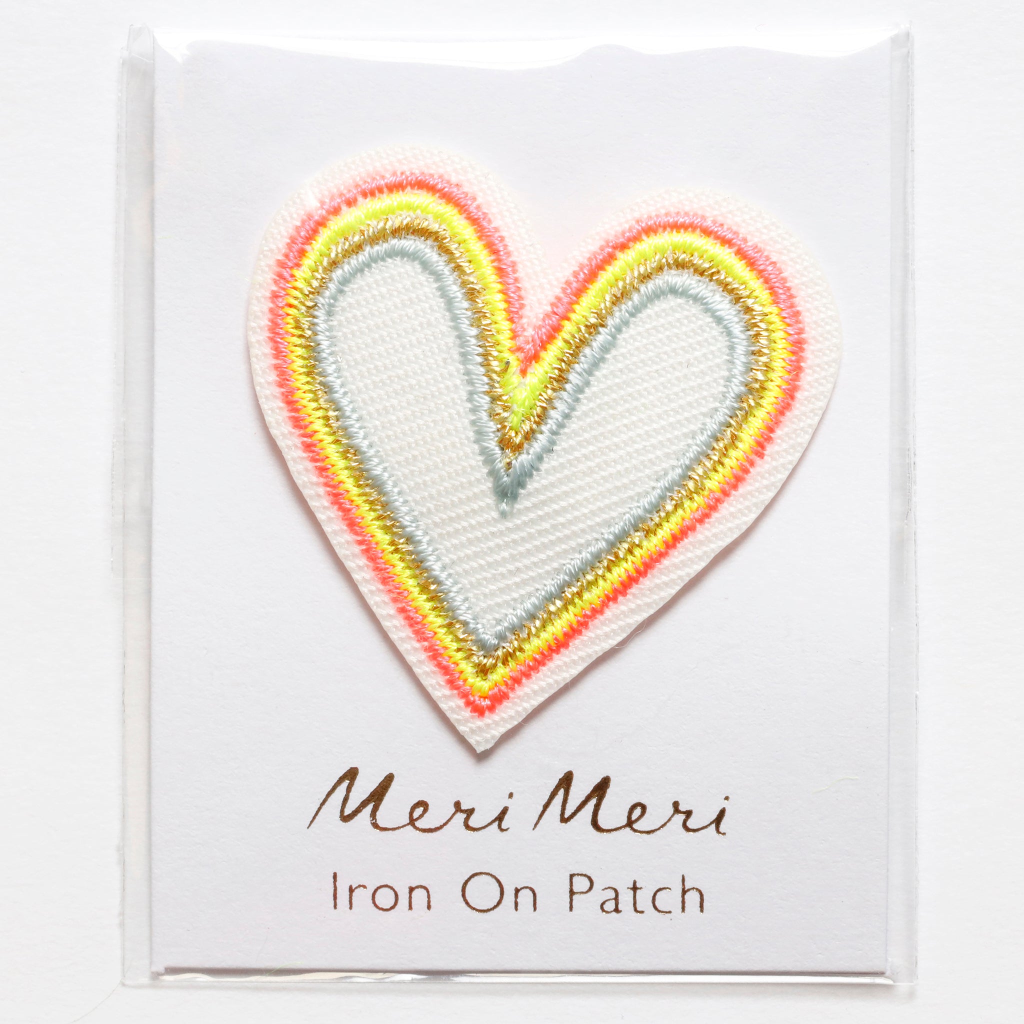 Iron On Rainbow Letters and Patches