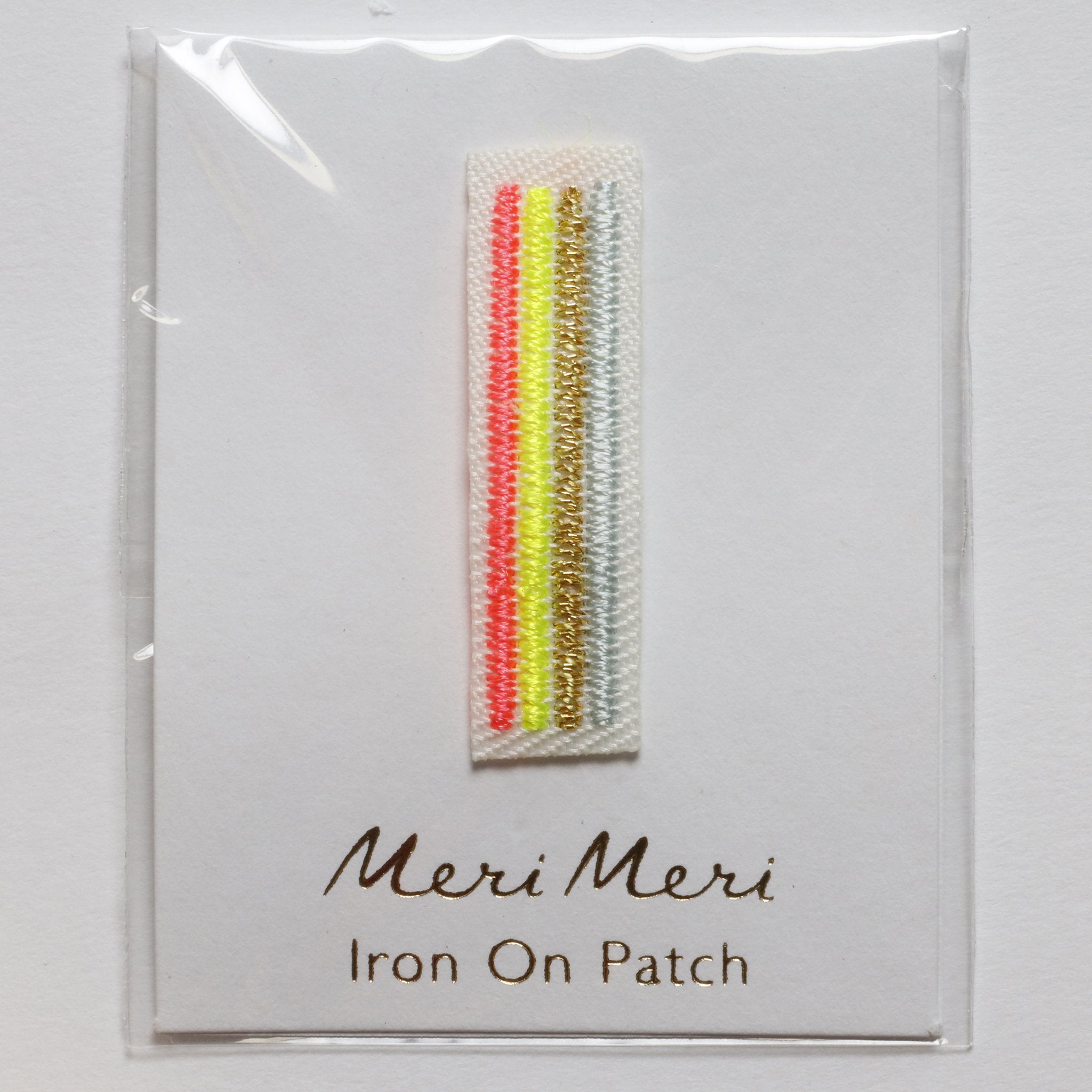 Iron On Rainbow Letters and Patches