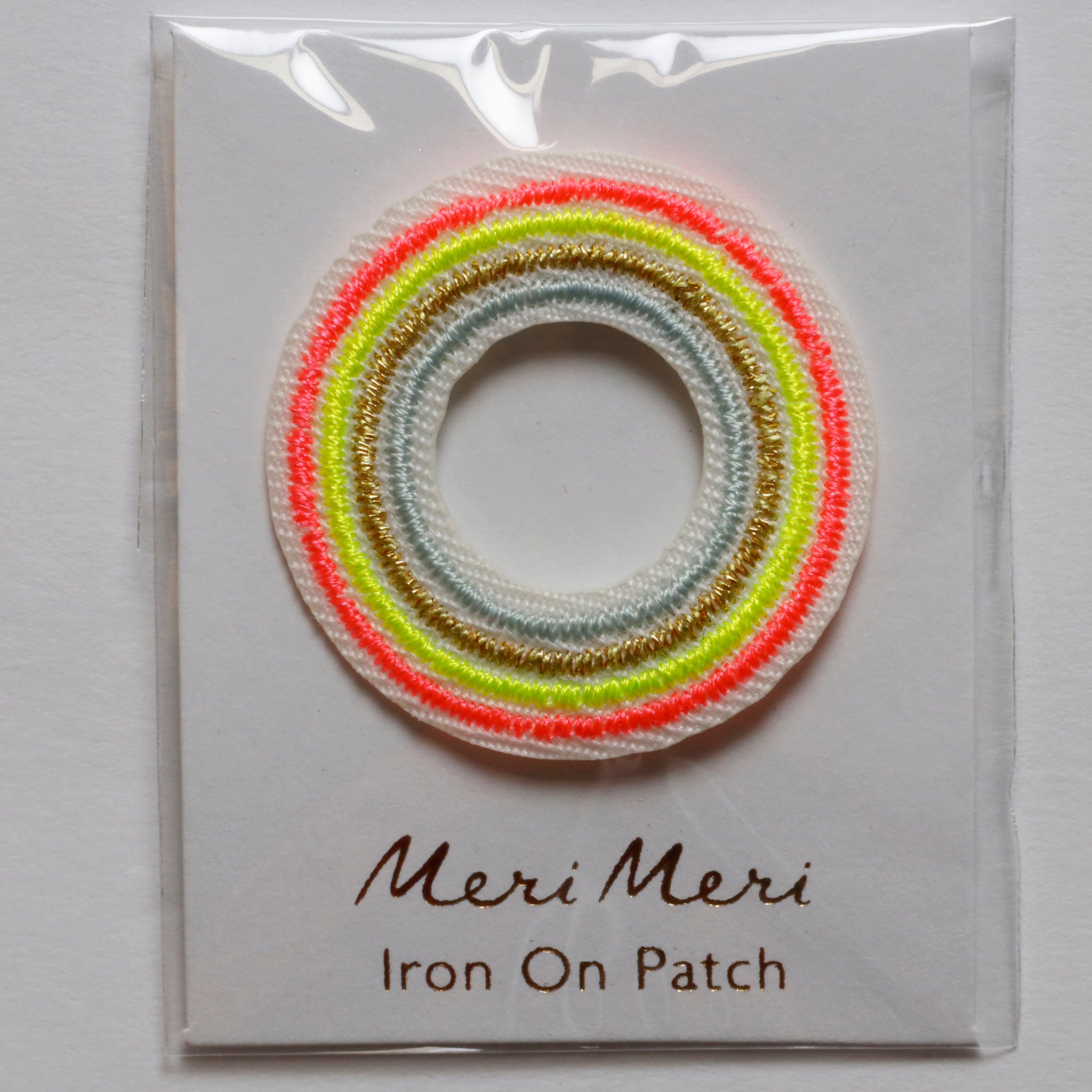 Iron On Rainbow Letters and Patches