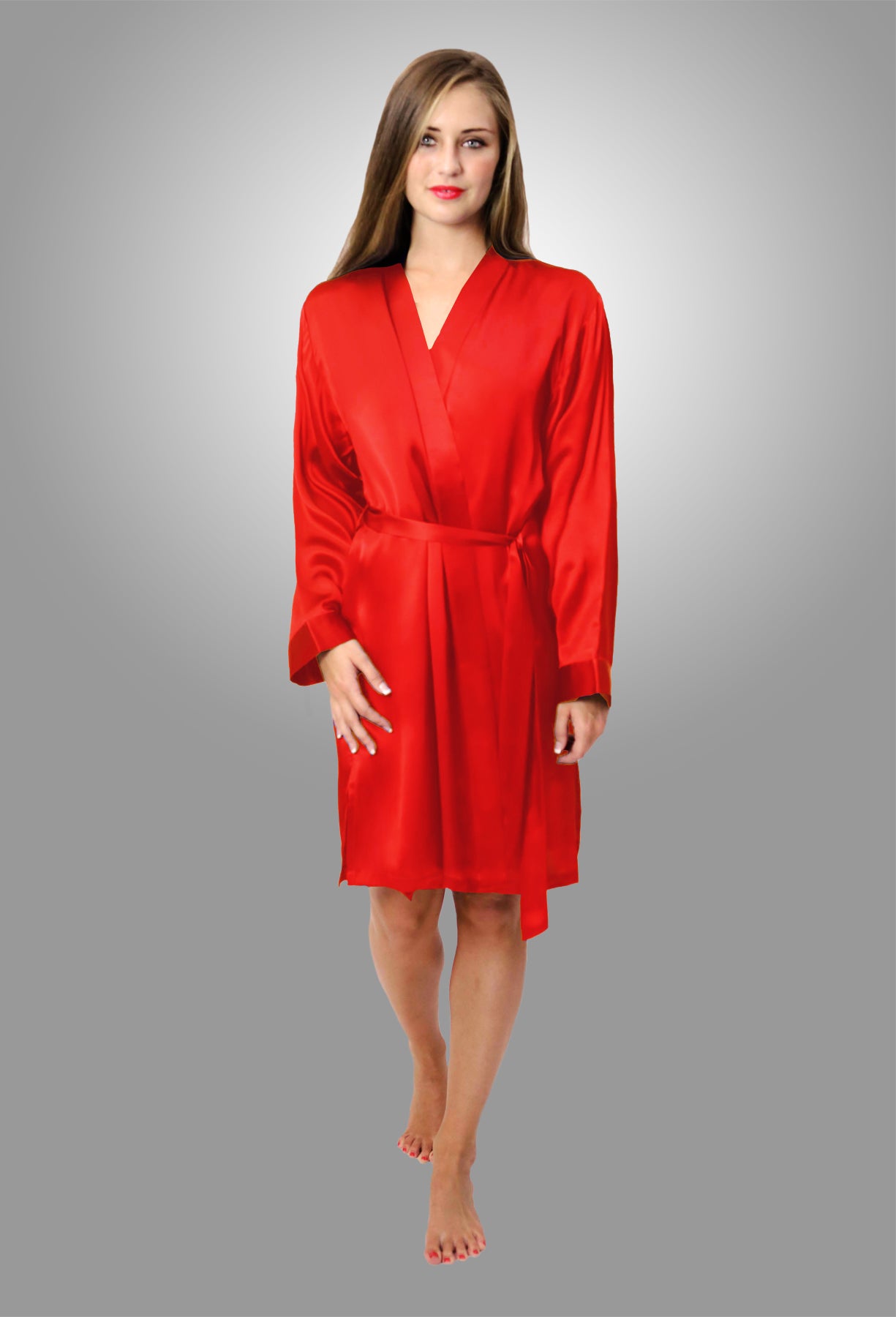 Classic Kimono Silk Robe