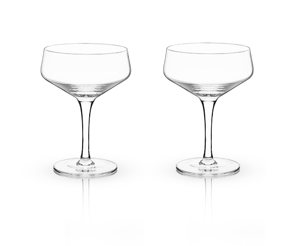 Raye Crystal Coupe 7 oz. Glasses