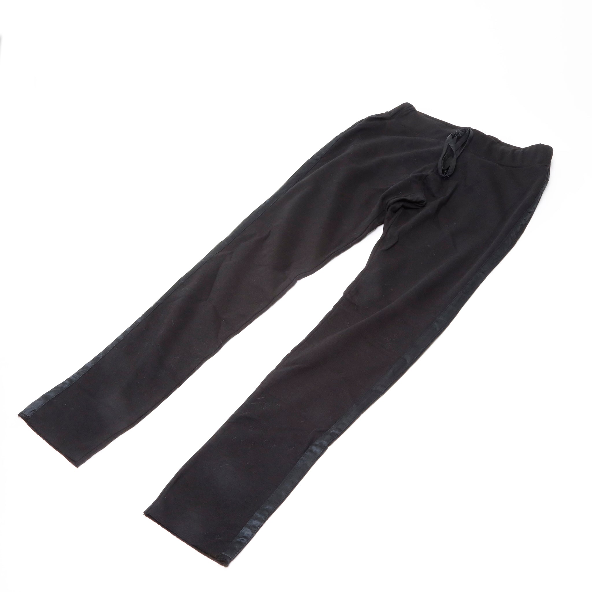 Tatum French Terry Legging With Satin Trim