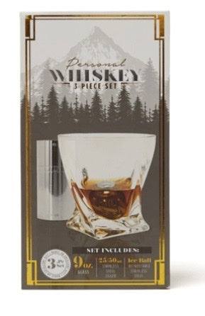Angel's Share Whiskey Set (Silver)