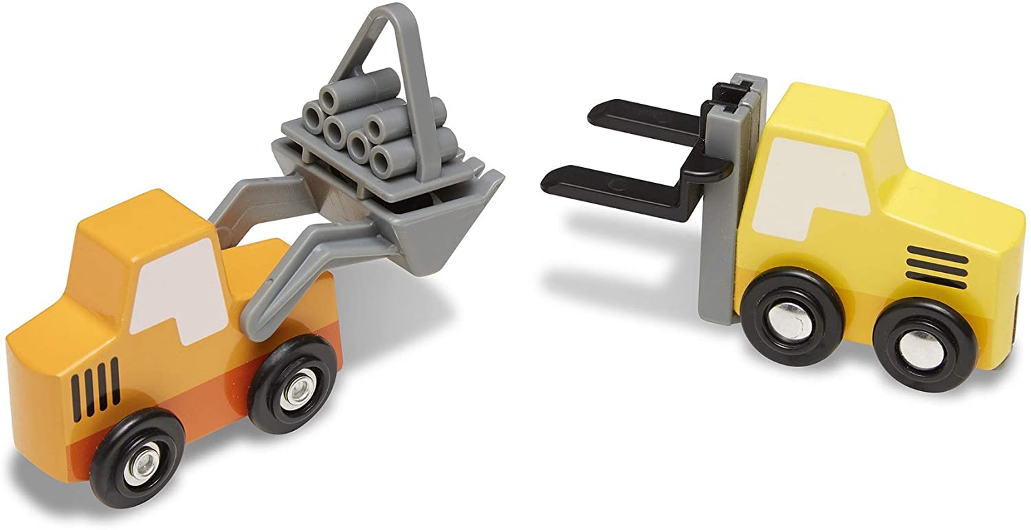 Wooden Construction Site Vehicles