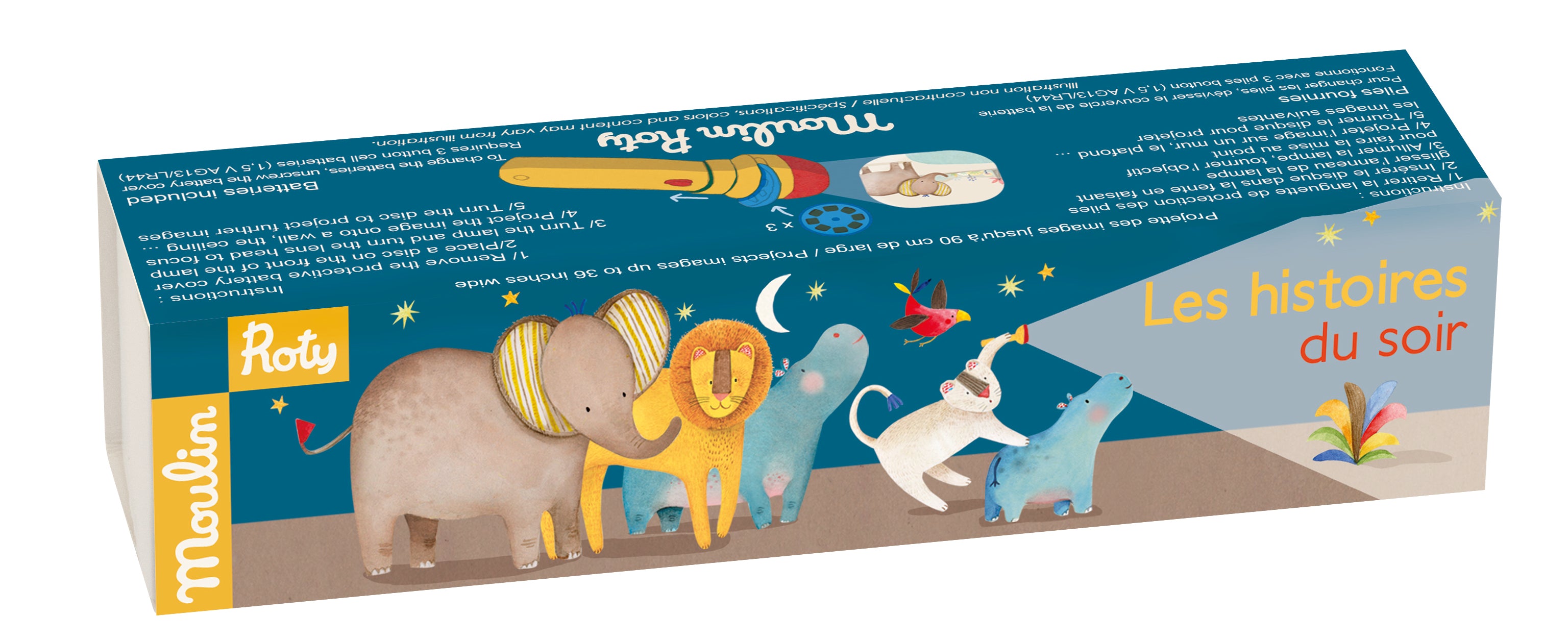 Storybook Flashlight Torch “Les Petites Merveilles”