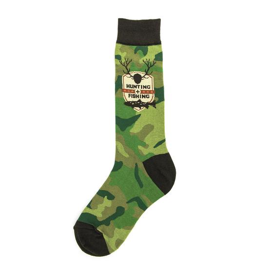 Fishing Lure and Camo Socks