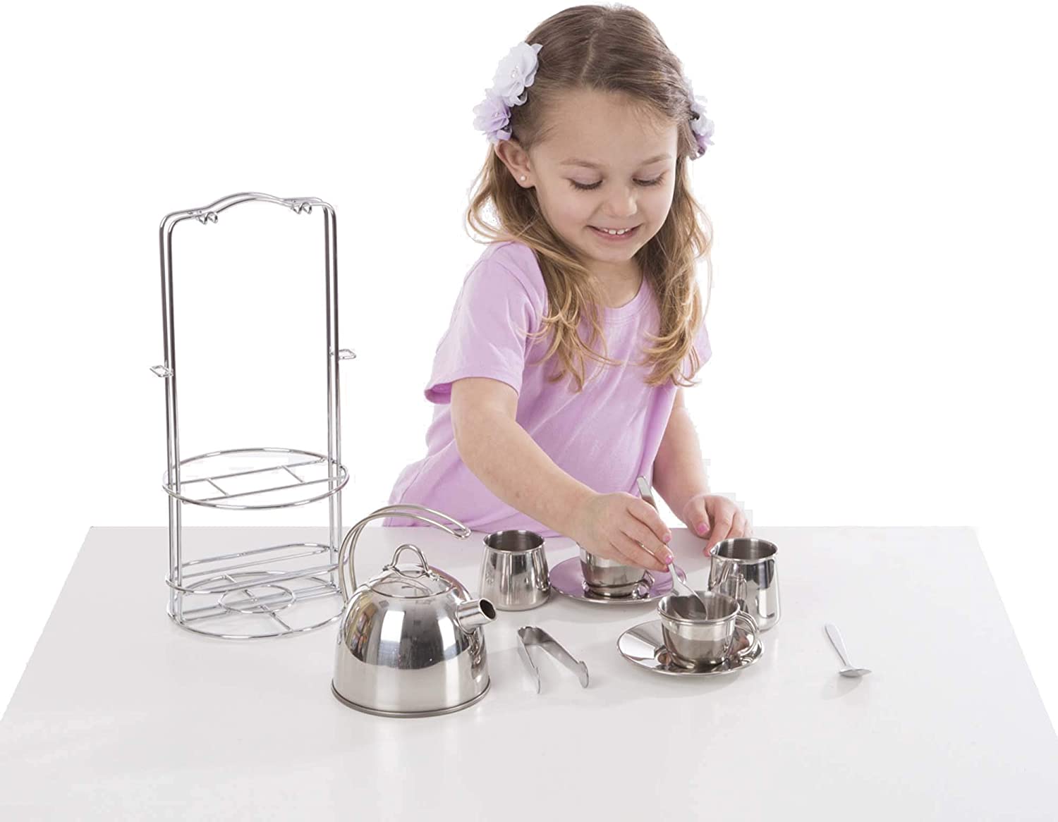 Stainless Steel Tea Set