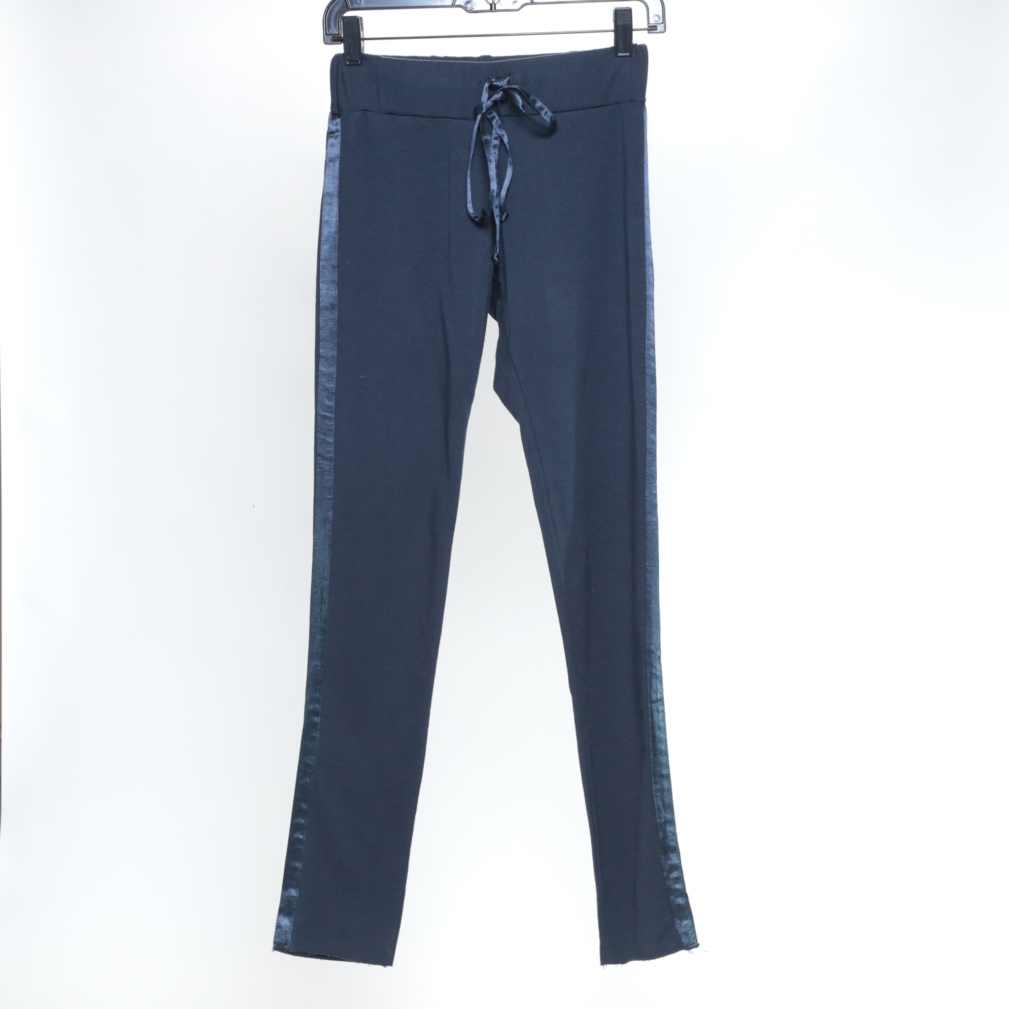 Tatum French Terry Legging With Satin Trim