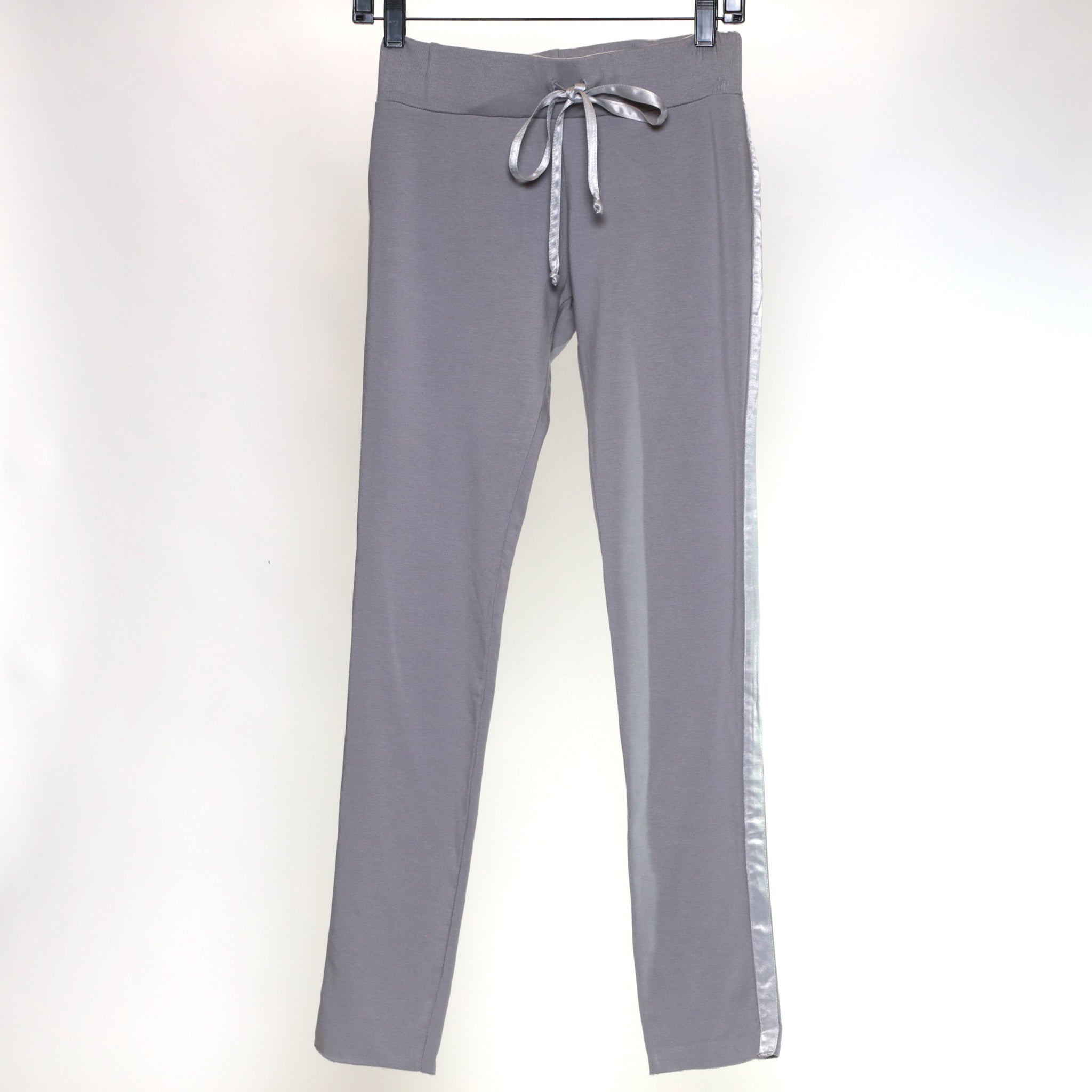 Tatum French Terry Legging With Satin Trim