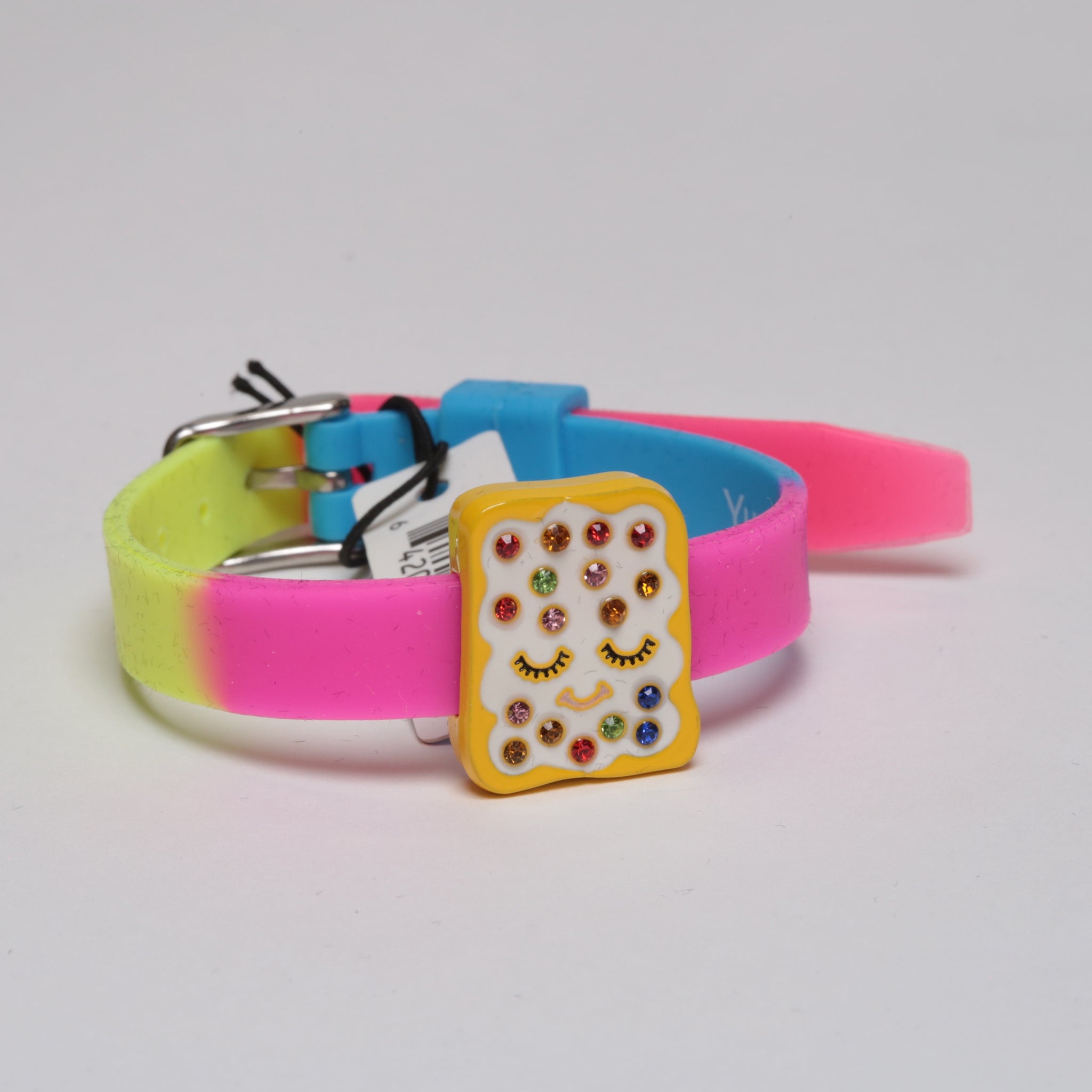Embellished Toast Charm Bracelet