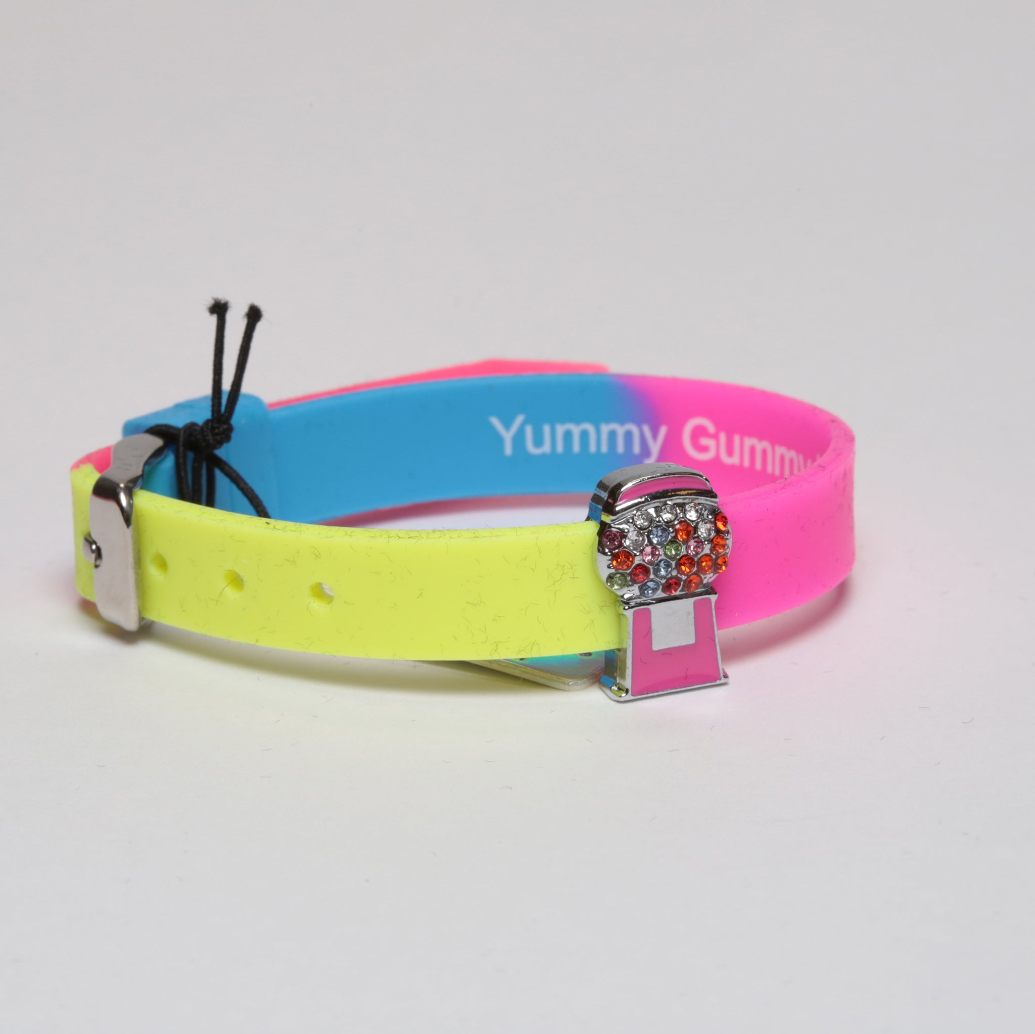 Embellished Gumball Charm Bracelet