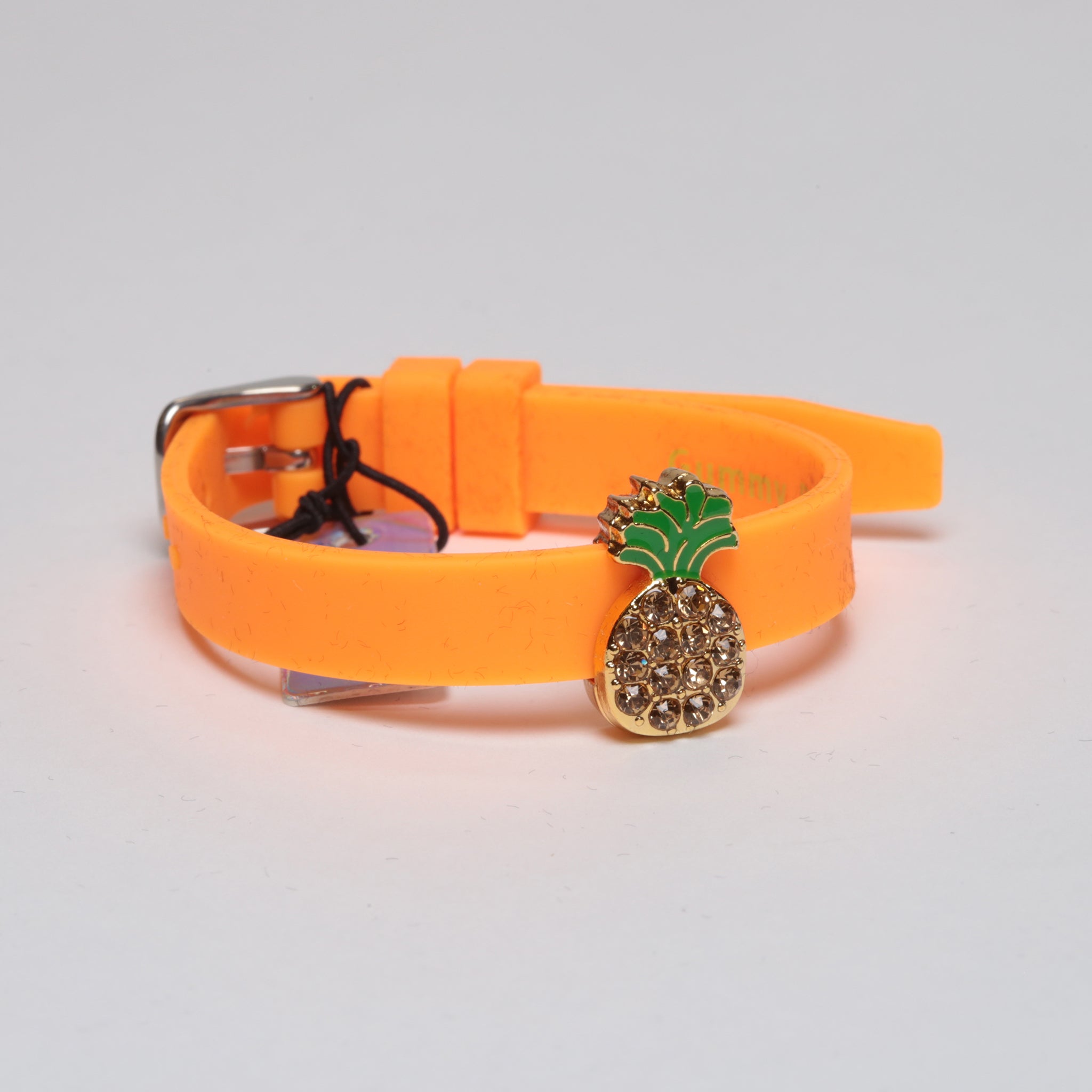 Embellished Pineapple Charm Bracelet