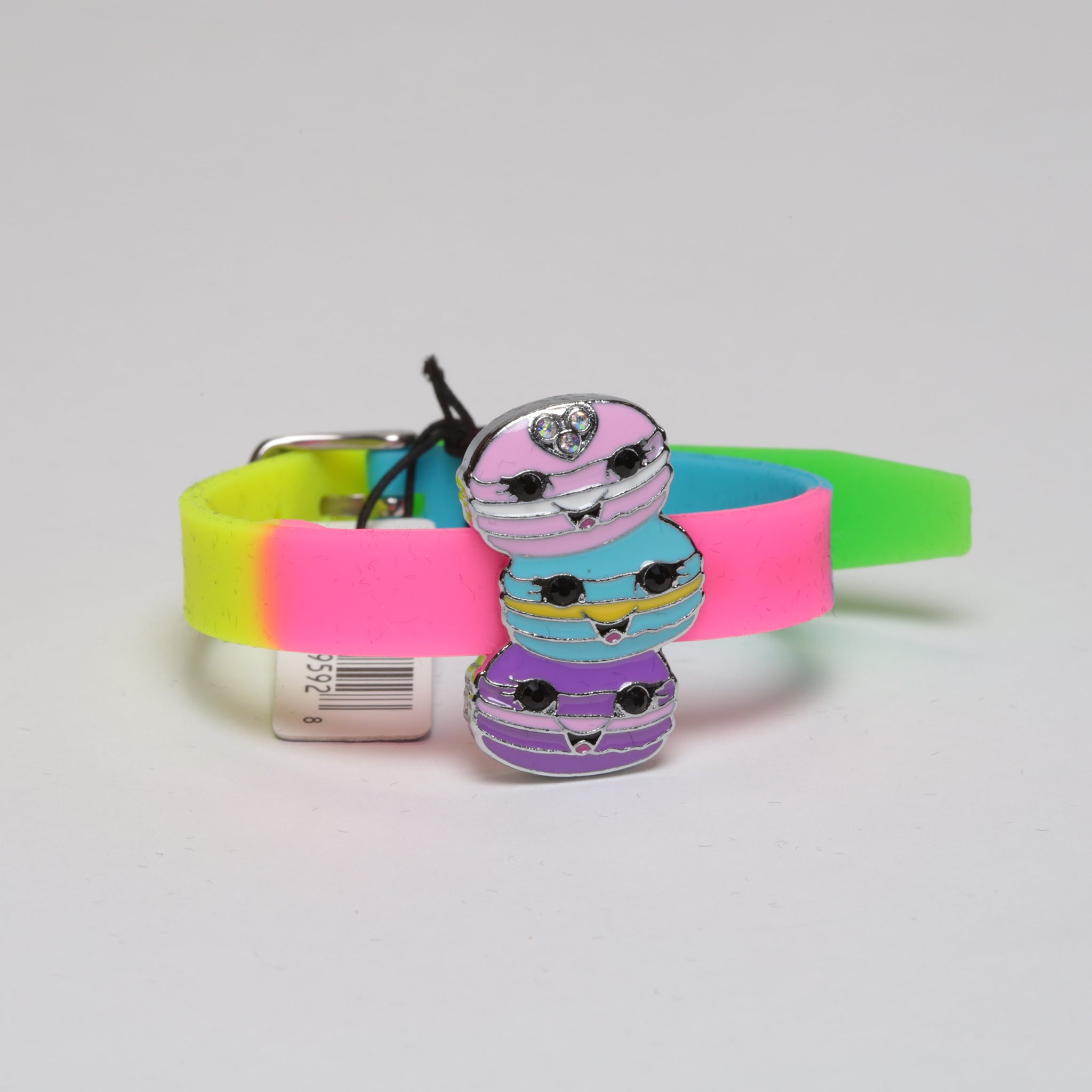 Embellished Macaron Charm Bracelet