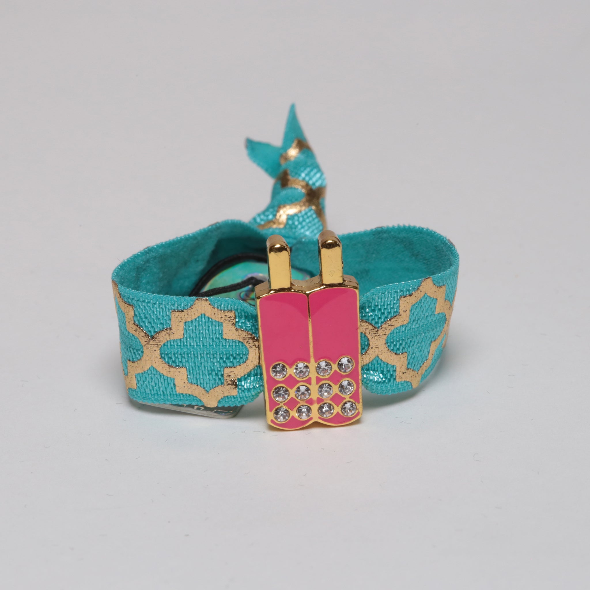 Embellished Wine Charm w Elastic