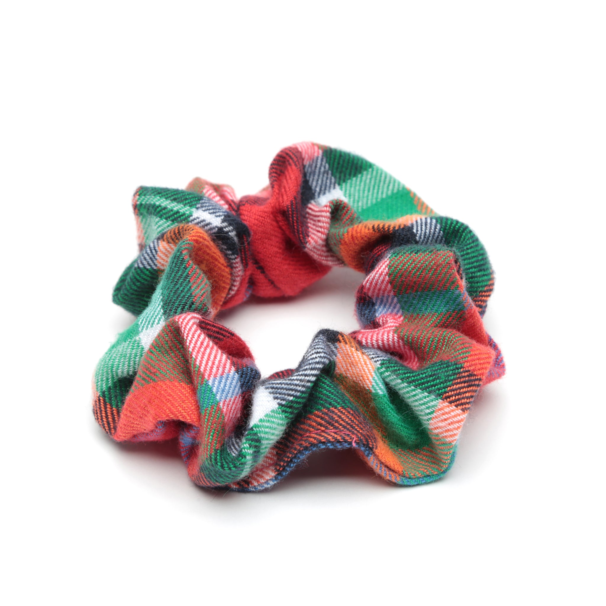 Plaid Scrunchie