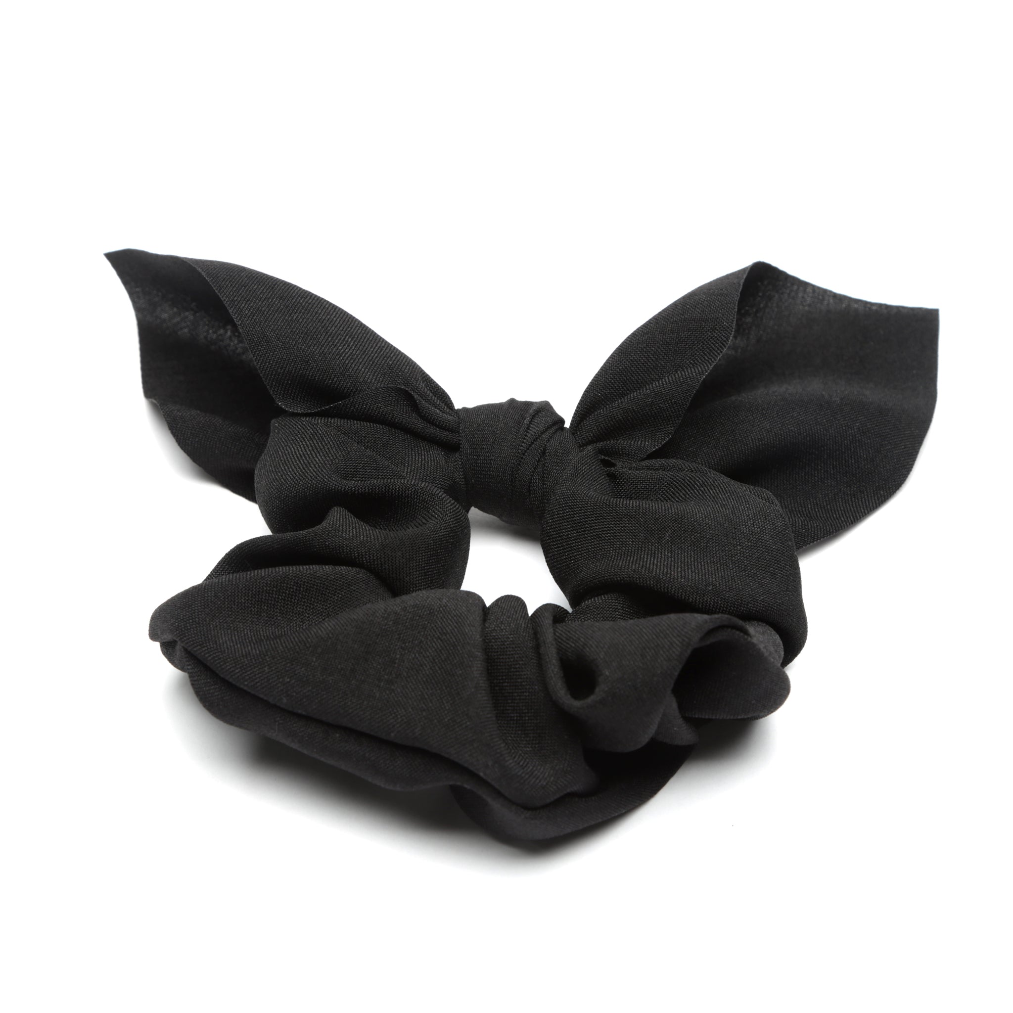 Linen Knot Tie Scrunchie