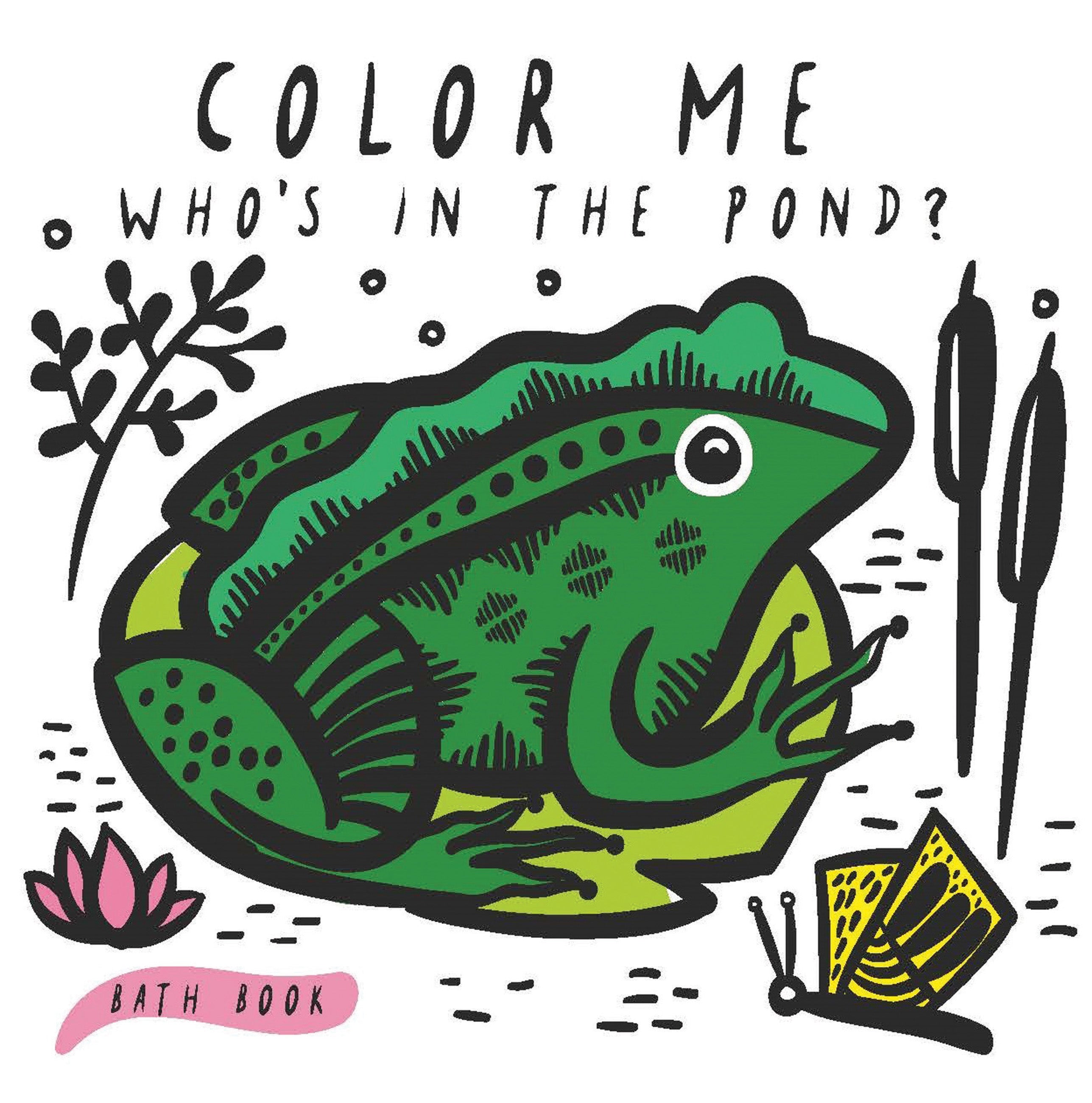 Color Me Bath Book
