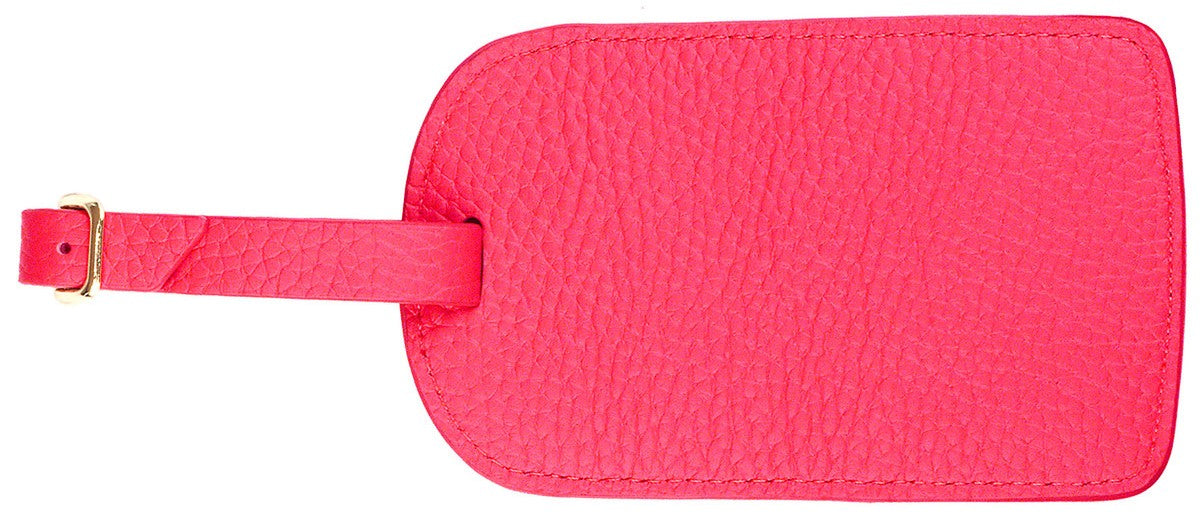 Amelia Leather Luggage Tag