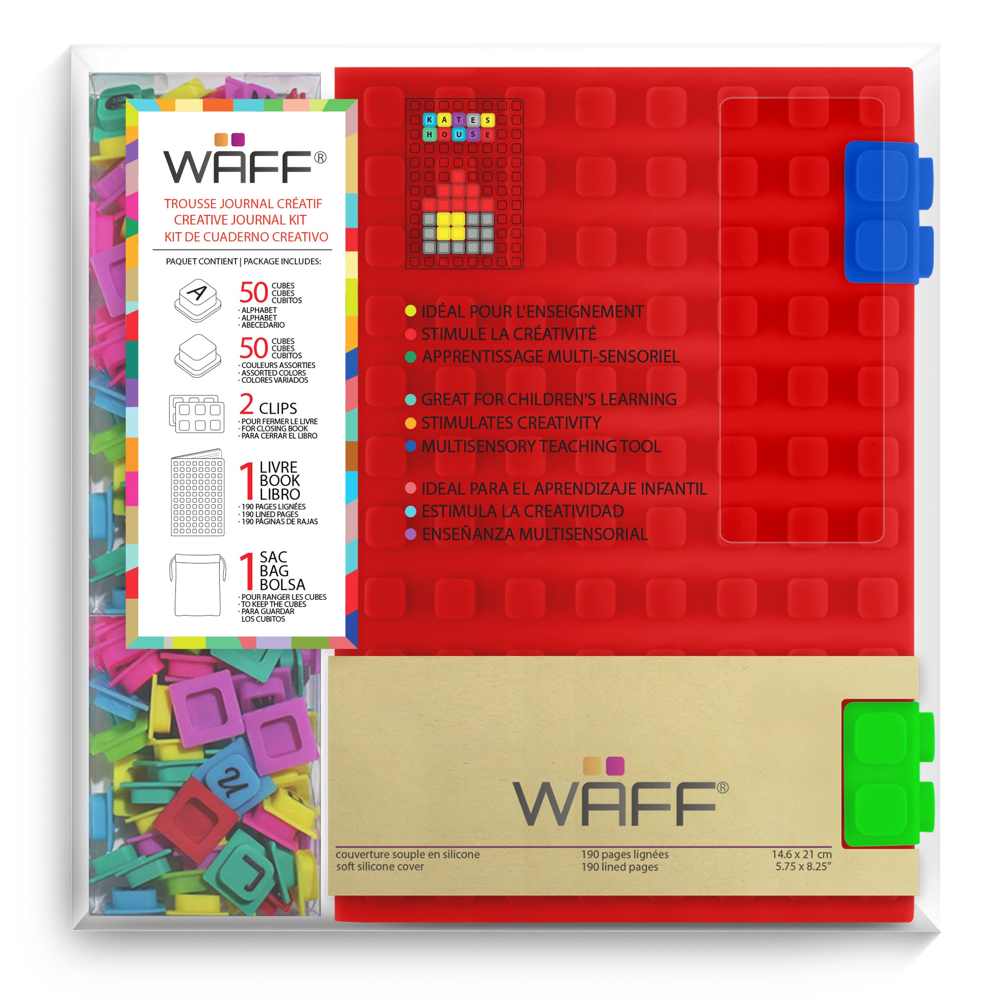 WAFF Silicone Combo Journal