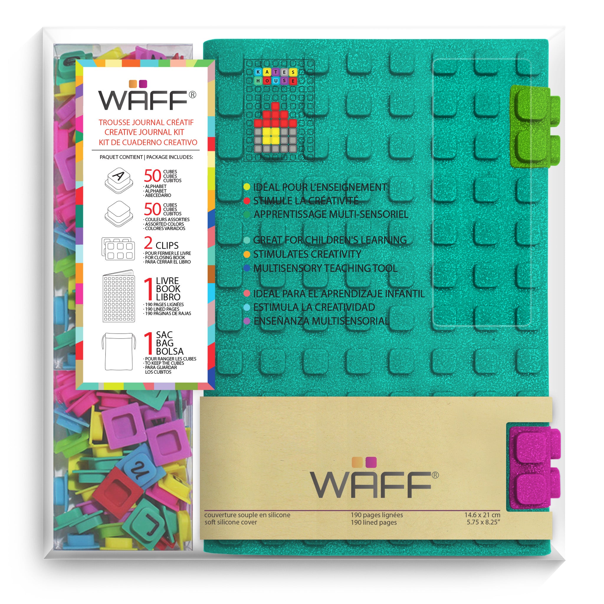 WAFF Silicone Combo Journal