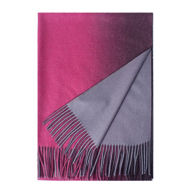 Nebula Ombre Scarf with Fringe
