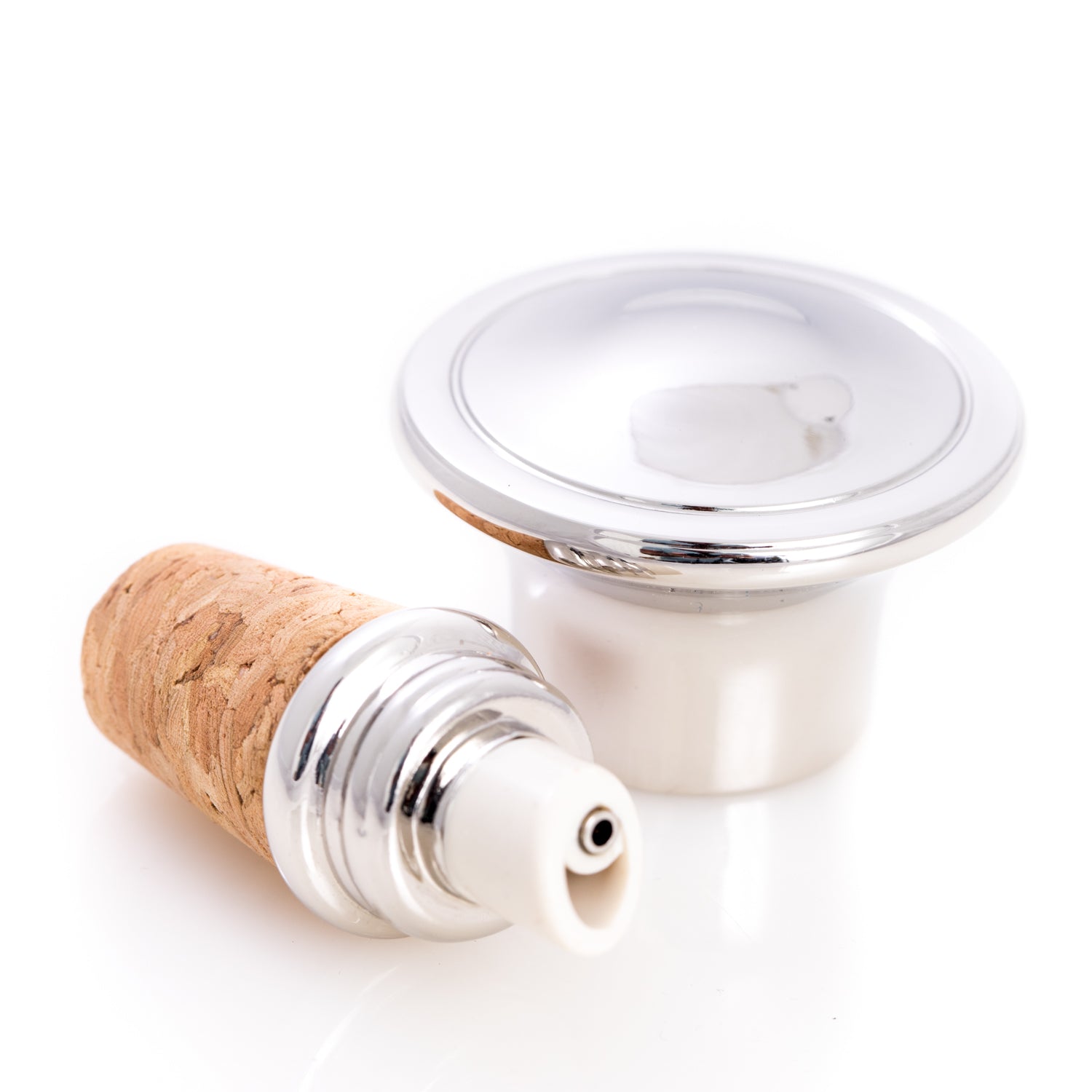 Metal Bottle Stopper & Wine Pourer