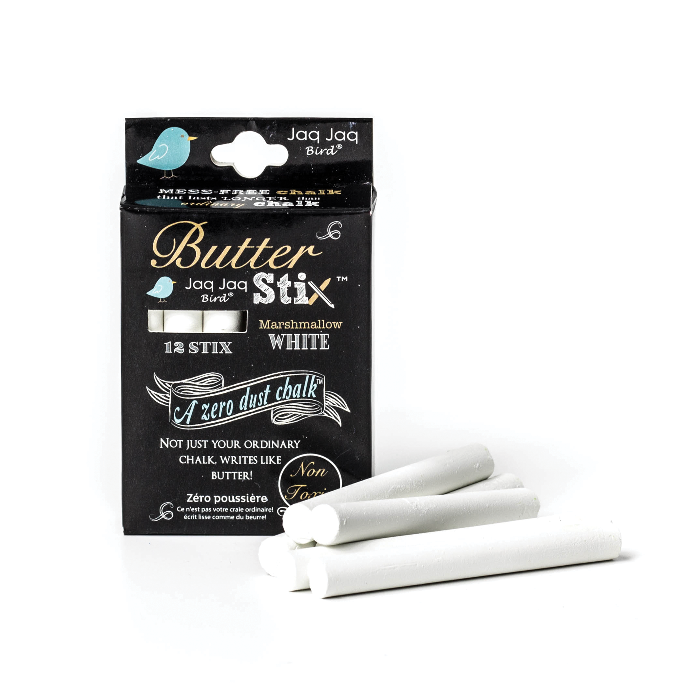 Butterstix 12 Pack - White