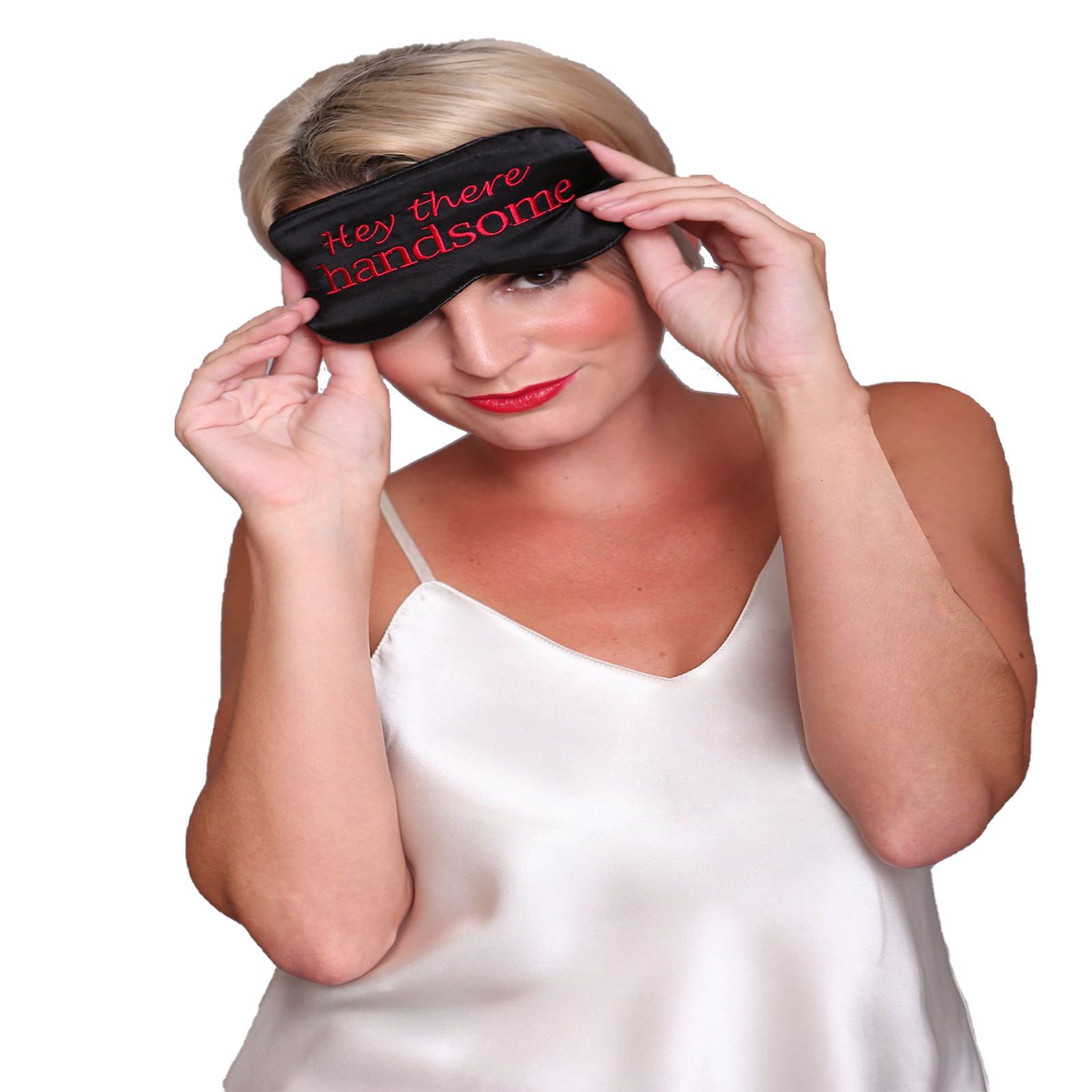 Bedroom Eyes Sleepmask - Hello Reversible Gorgeous/Hi There Handsome