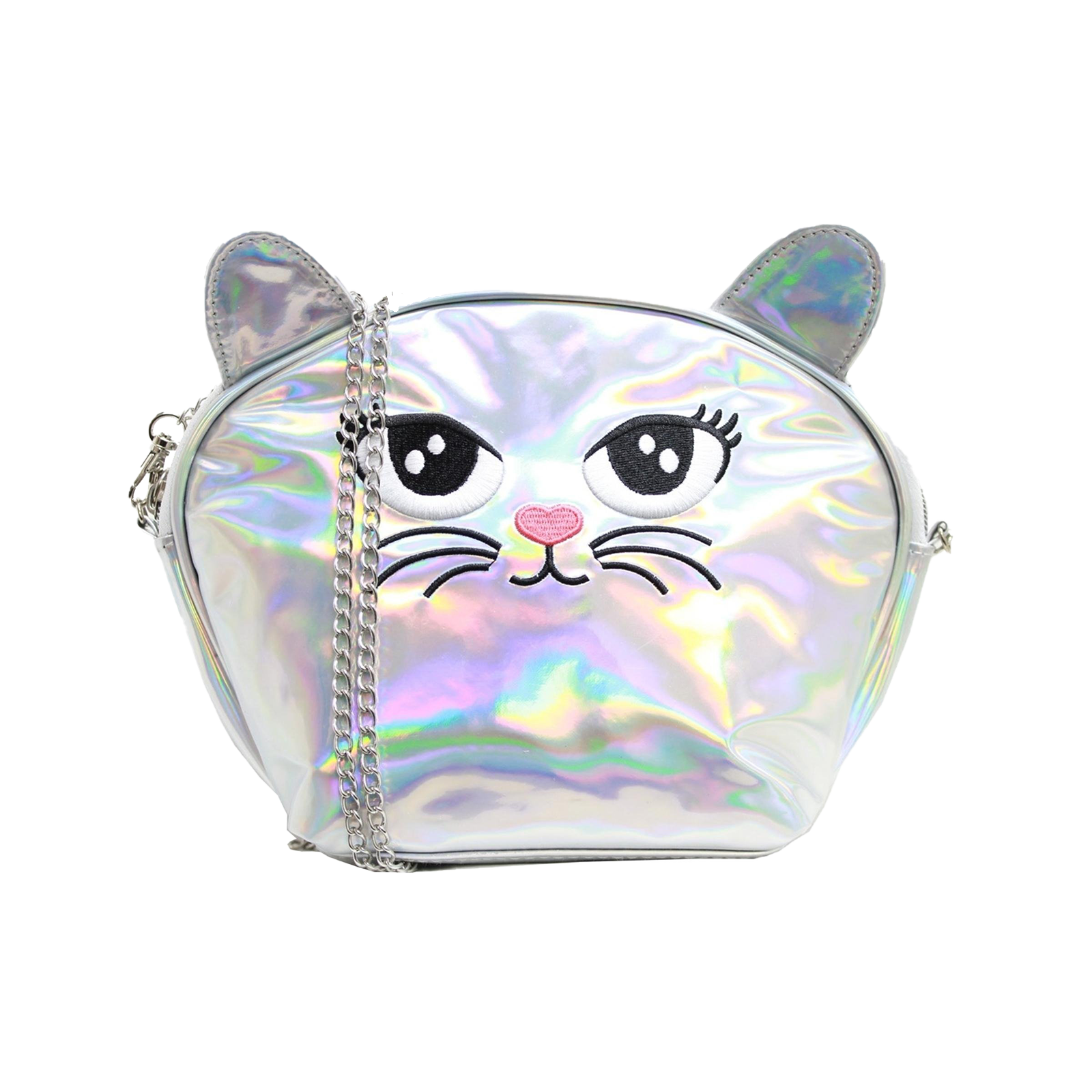 Big Iridescent Kitty Purse